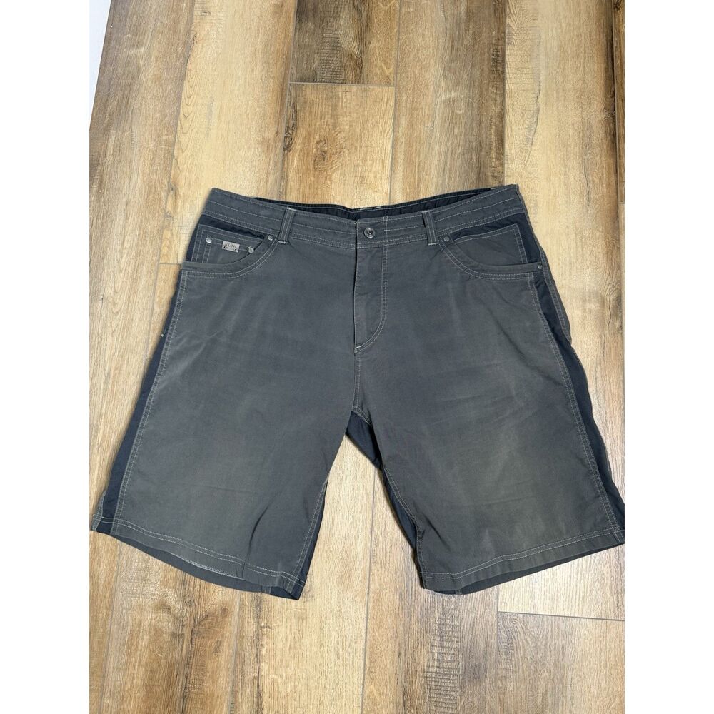 Kuhl Shorts Mens Size 40 Gray Outdoors Gorpcore Patina Distressed